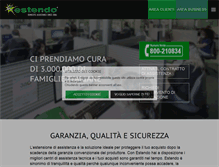 Tablet Screenshot of estendo.it
