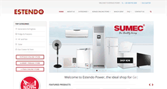 Desktop Screenshot of estendo.net